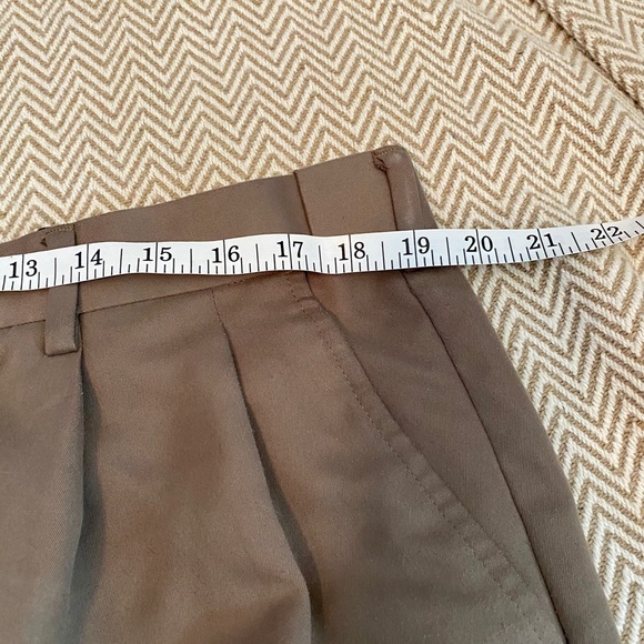 Savane Pants Mens Khaki Dress Slacks With Cuff Poshmark